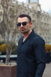 Modern Classic Suit With Pleats