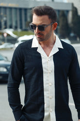 Modern Men's 2 Piece Modern Suit with 3D Texture