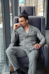 Modern Smart Fit Cross-Cut Suit