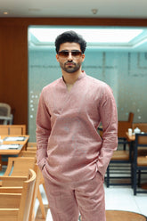 Modern Yarn-Dyed Cotton Suit