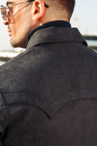 Luxury Suede Co-Ord Set with Fashion-Forward Design Luxury Suede Co-Ord Set with Fashion-Forward Design