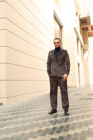 Corduroy Co-Ord with Suede Detailing Corduroy Co-Ord with Suede Detailing