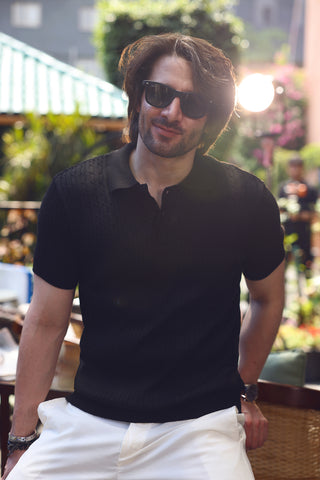 Knitted Polo S/S Shirt