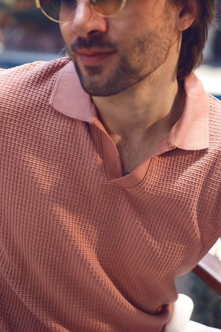 Knitted Polo S/S Shirt