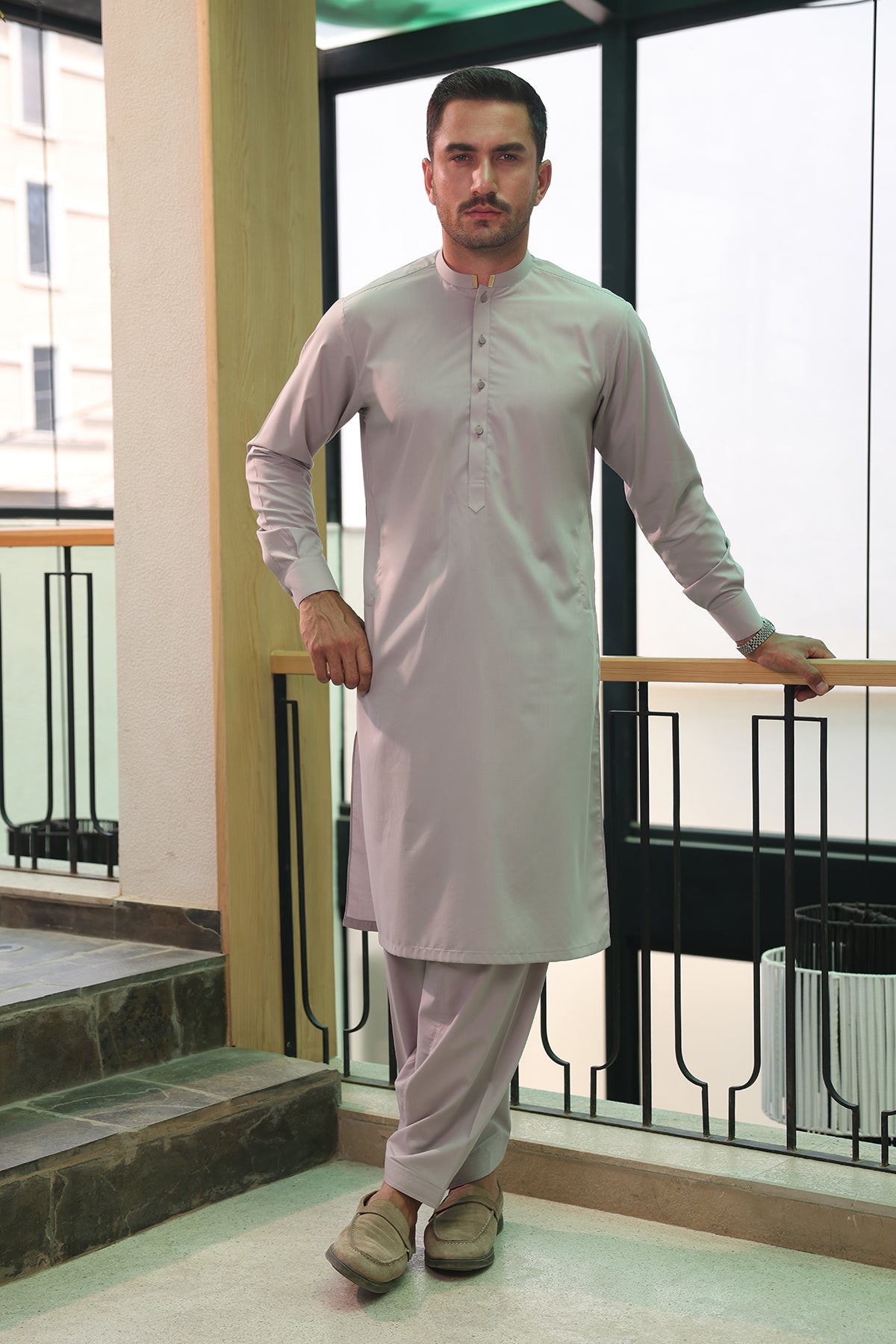 Designer Button Kamzeez Shalwar