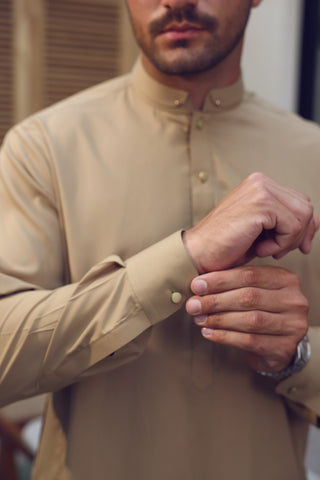 Summery Kamzeez Shalwar with Folded Collar