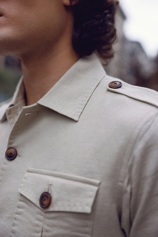 Premium linen Safari co-ord set