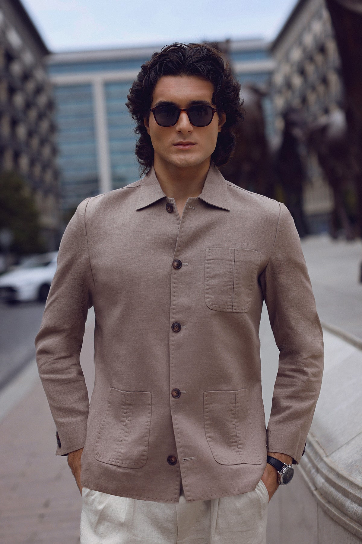 Premium Linen Jacket
