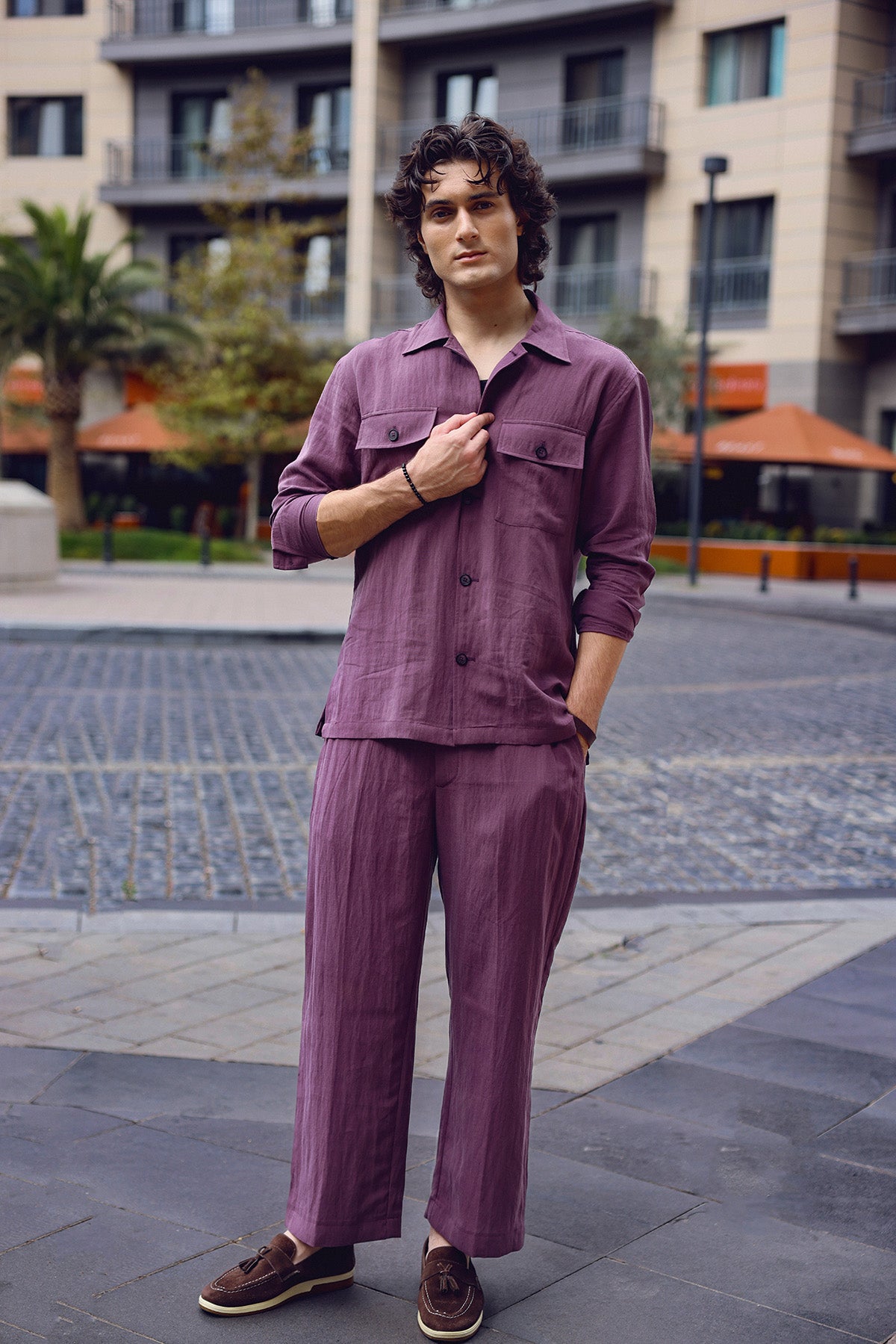 Premium linen co-ord set