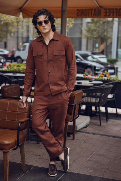 Premium linen co-ord set