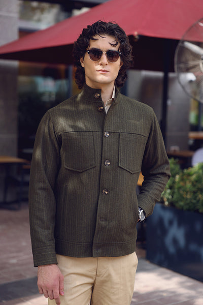 Premium Tweed Wool Jacket