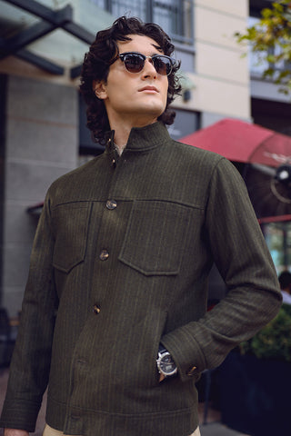 Premium Tweed Wool Jacket