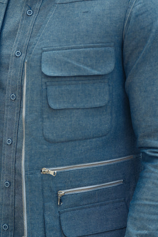 Modern Cut Waist Jacket
