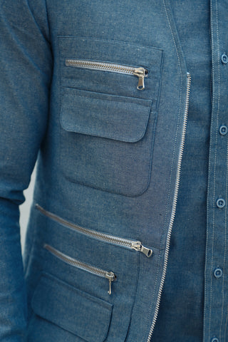 Modern Cut Waist Jacket