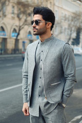 Modern Cut Waist Jacket
