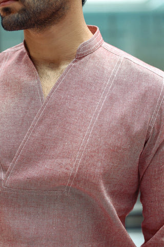 Modern Yarn-Dyed Cotton Suit