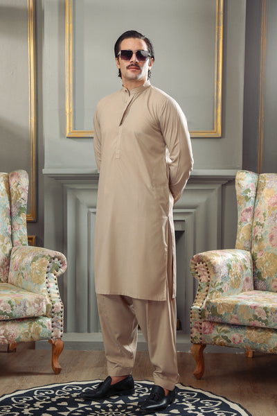 Wash & Wear with Hidden Placket Kameez Shalwar