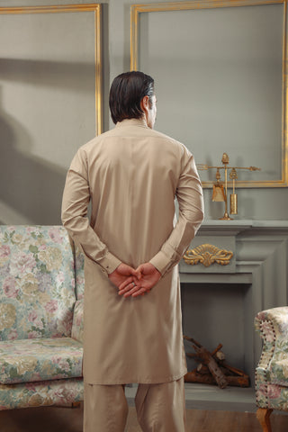 Wash & Wear with Hidden Placket Kameez Shalwar