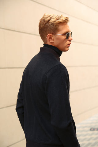 Luxury Italian Fabric Co-Ord Set with Suede Detailing