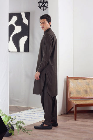 Unconventional Collar Suit