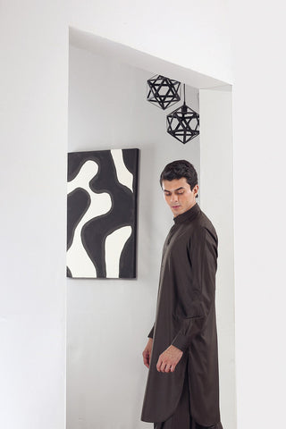 Unconventional Collar Suit