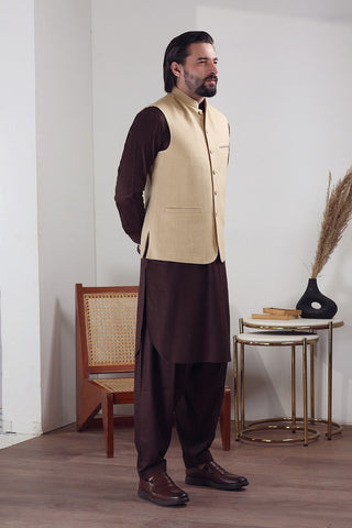 HH Mens Classic Design Acr.Wool Tweed Waist Coat