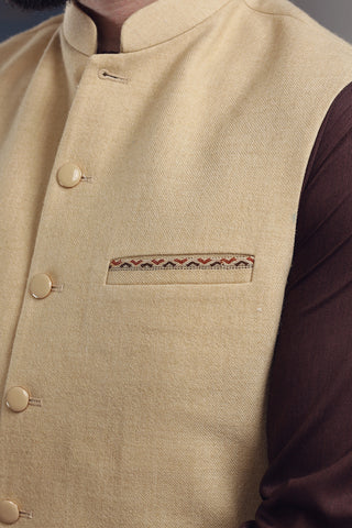 HH Mens Classic Design Acr.Wool Tweed Waist Coat