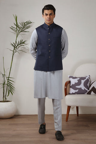 Premium Yarn Dyed Fabric Waistcoat