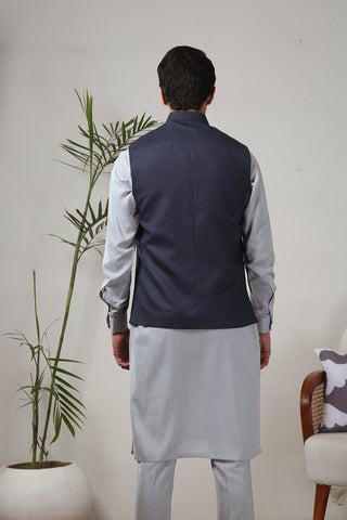 Premium Yarn Dyed Fabric Waistcoat
