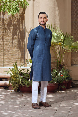 Premium Cotton Lawn Embroided Kurta