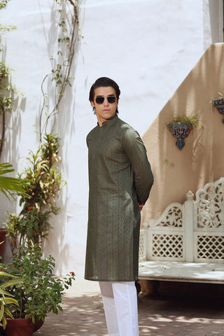 Premium Cotton Lawn Embroided Kurta