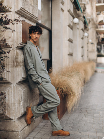 Cotton-Linen Co-Ord Set