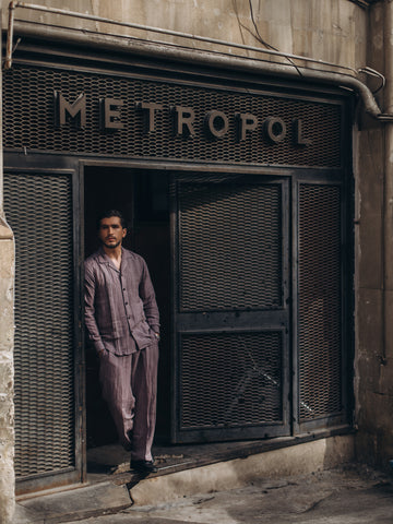 Texture Pleated Co-Ord Set