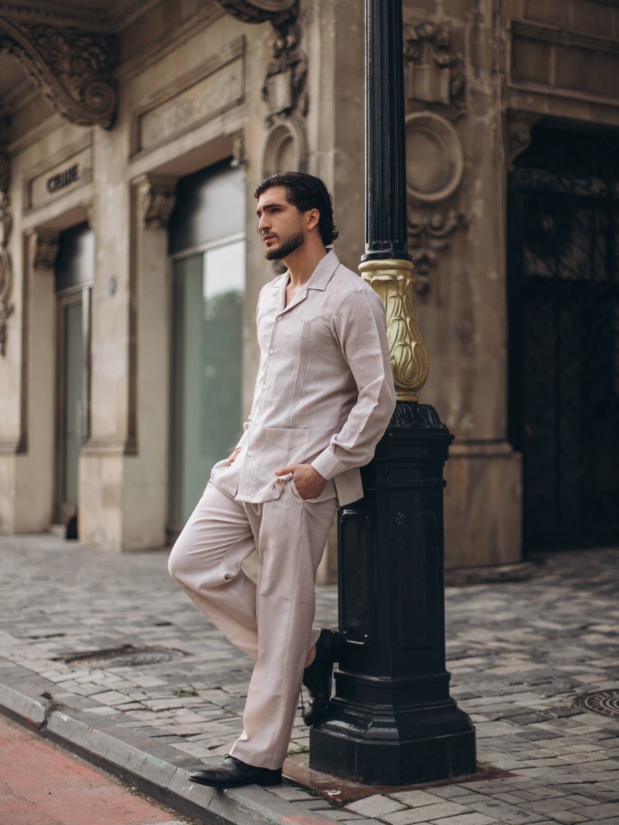 Yarn-Dyed Co-Ord Set