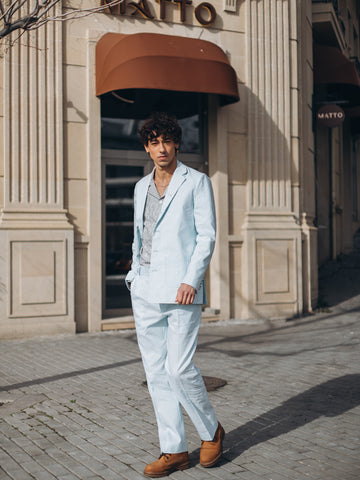 Tailored Cotton Suit