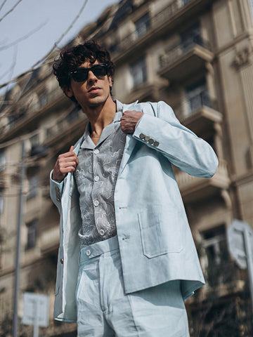 Tailored Cotton Suit