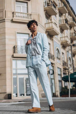 Tailored Cotton Suit