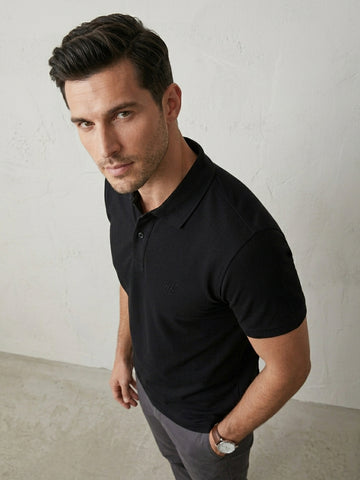 Smart Casual Pique Lycra Polo Shirt – 0002