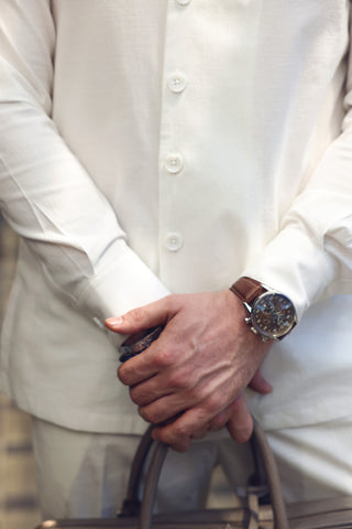 Cotton-Linen Co-Ord Set