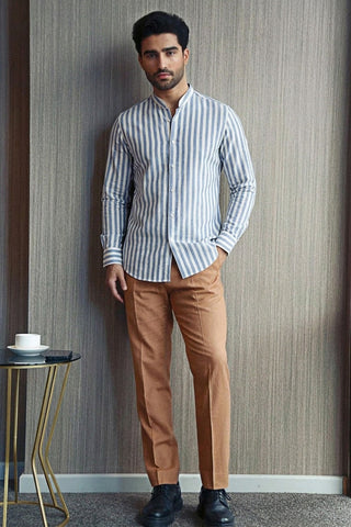 Striped Button Down Shirt