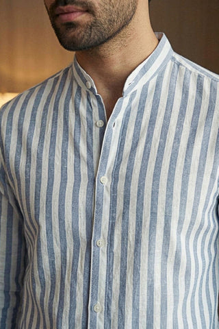 Striped Button Down Shirt